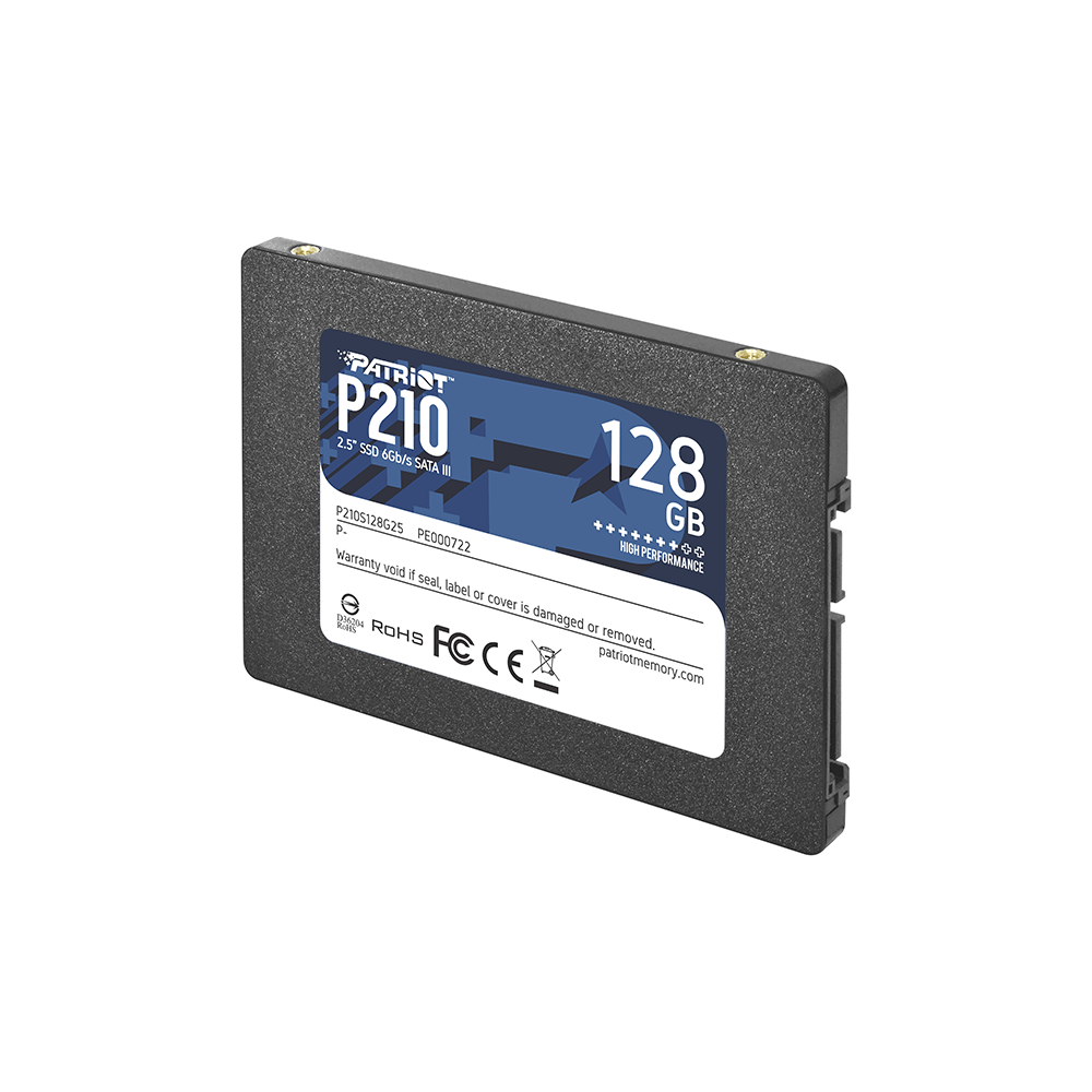 PATRIOT P210, 128GB 2.5"/SATA3 450/350MBs 30K/30K