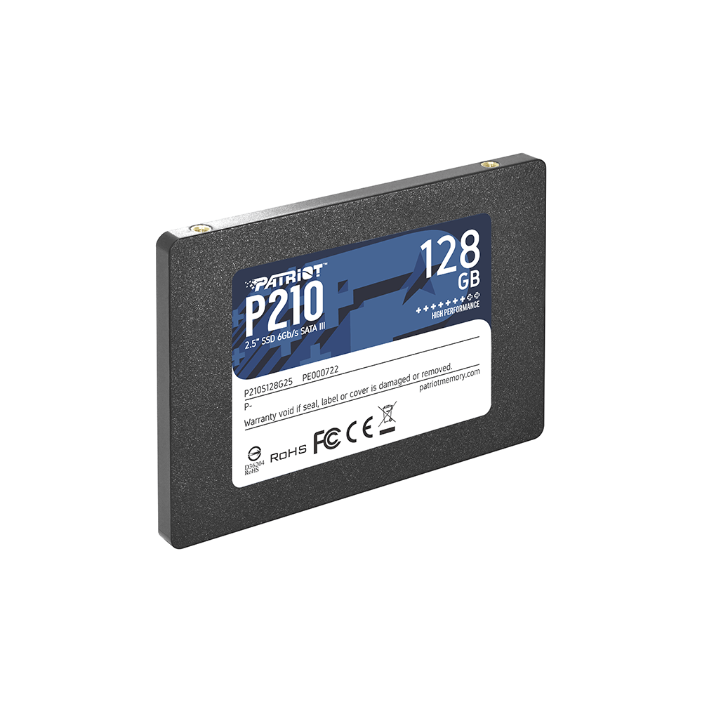 PATRIOT P210, 128GB 2.5/SATA3 450/350MBs 30K/30K