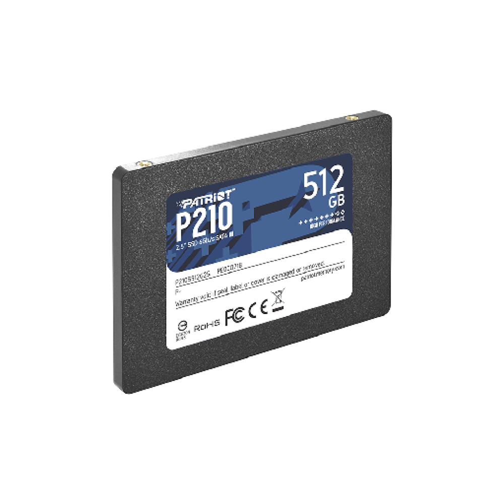 PATRIOT P210, 512GB 2.5"/SATA3 520/430MBs 50K/50K