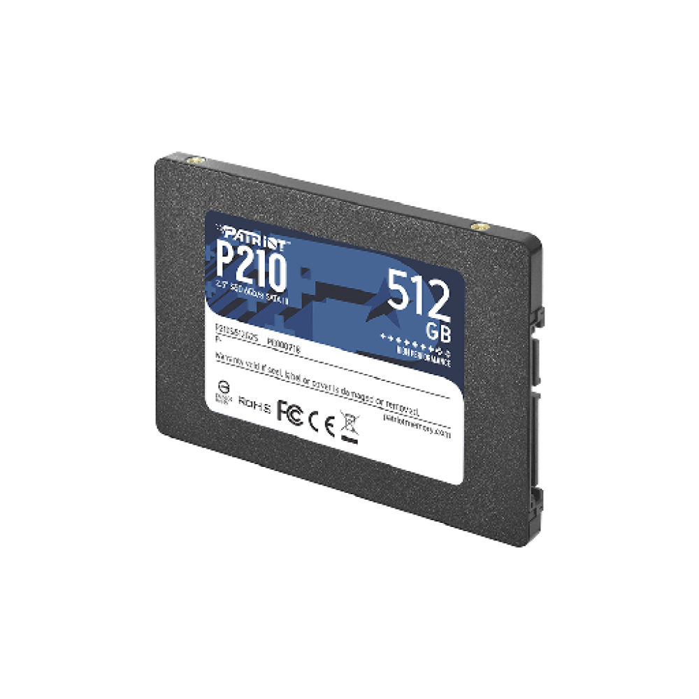 PATRIOT P210, 512GB 2.5"/SATA3 520/430MBs 50K/50K