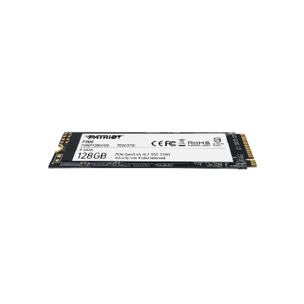 PATRIOT P300, 128GB M2/2280 PCIe3x4/NVMe 1600/0600MBs