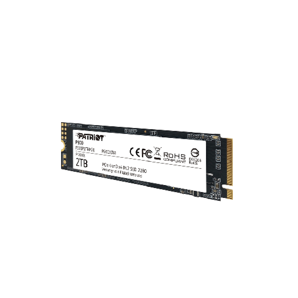 PATRIOT P300, 002TB M2/2280 PCIe3x4/NVMe 2100/1650MBs