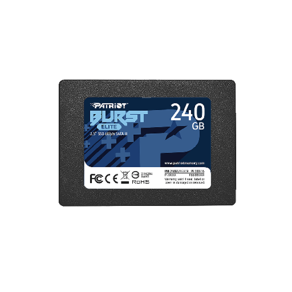 PATRIOT BURST ELITE, 0240GB 2.5"/SATA3 450/320MBs 40K/40K