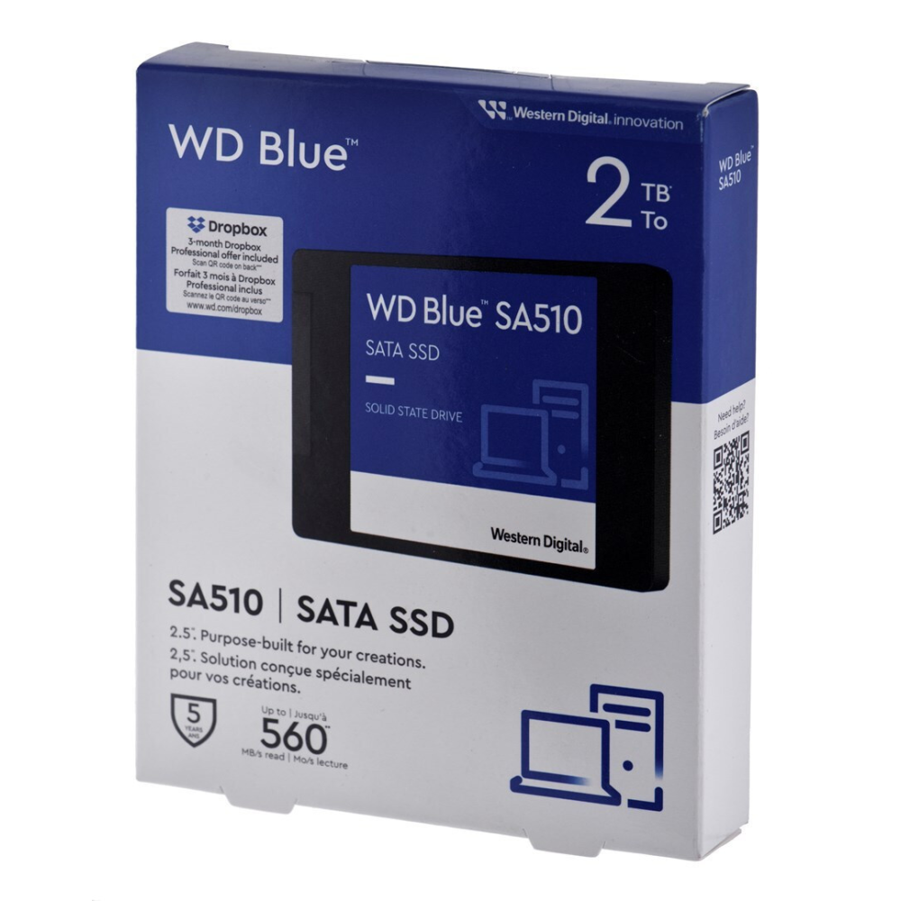 SSD BLUE 2.5 3D NAND SATA3 2TB 560/530