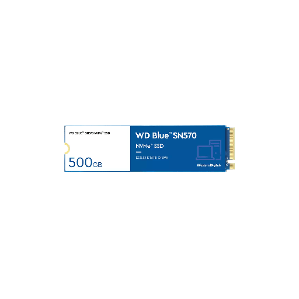 Western Digital Blue SN570 SSD 500GB M.2 NVMe PCI Express 3.0