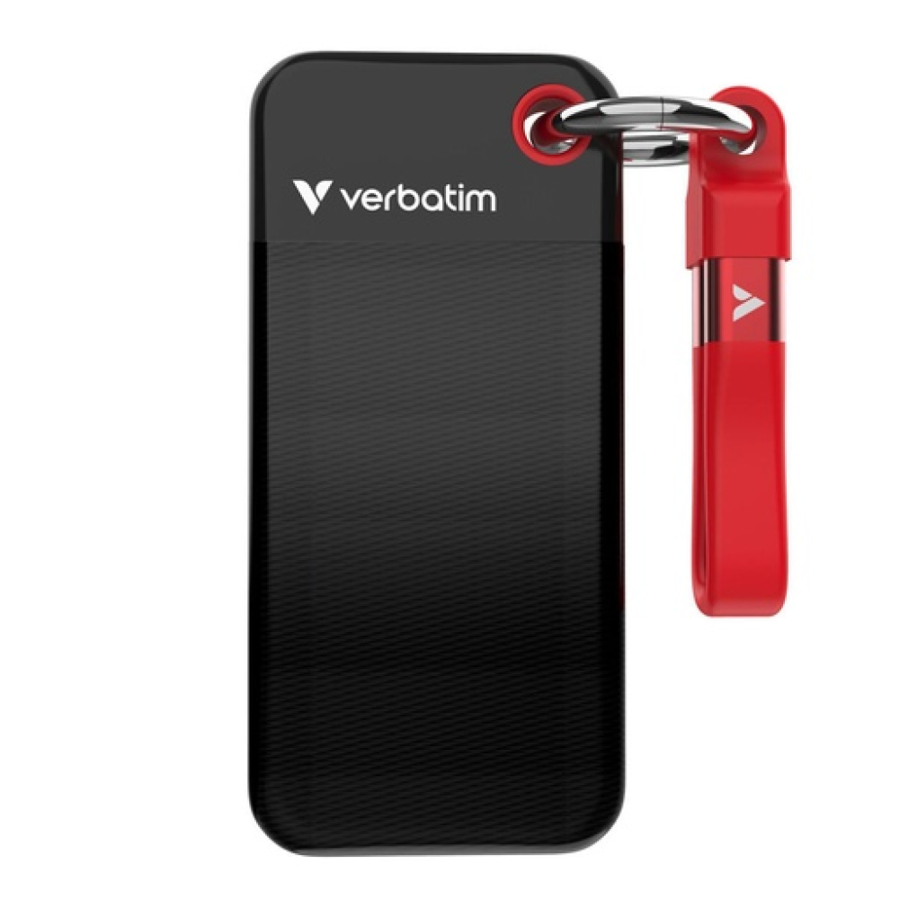 Verbatim Pocket SSD USB 3.2 1TB 2.5" Black / Grey