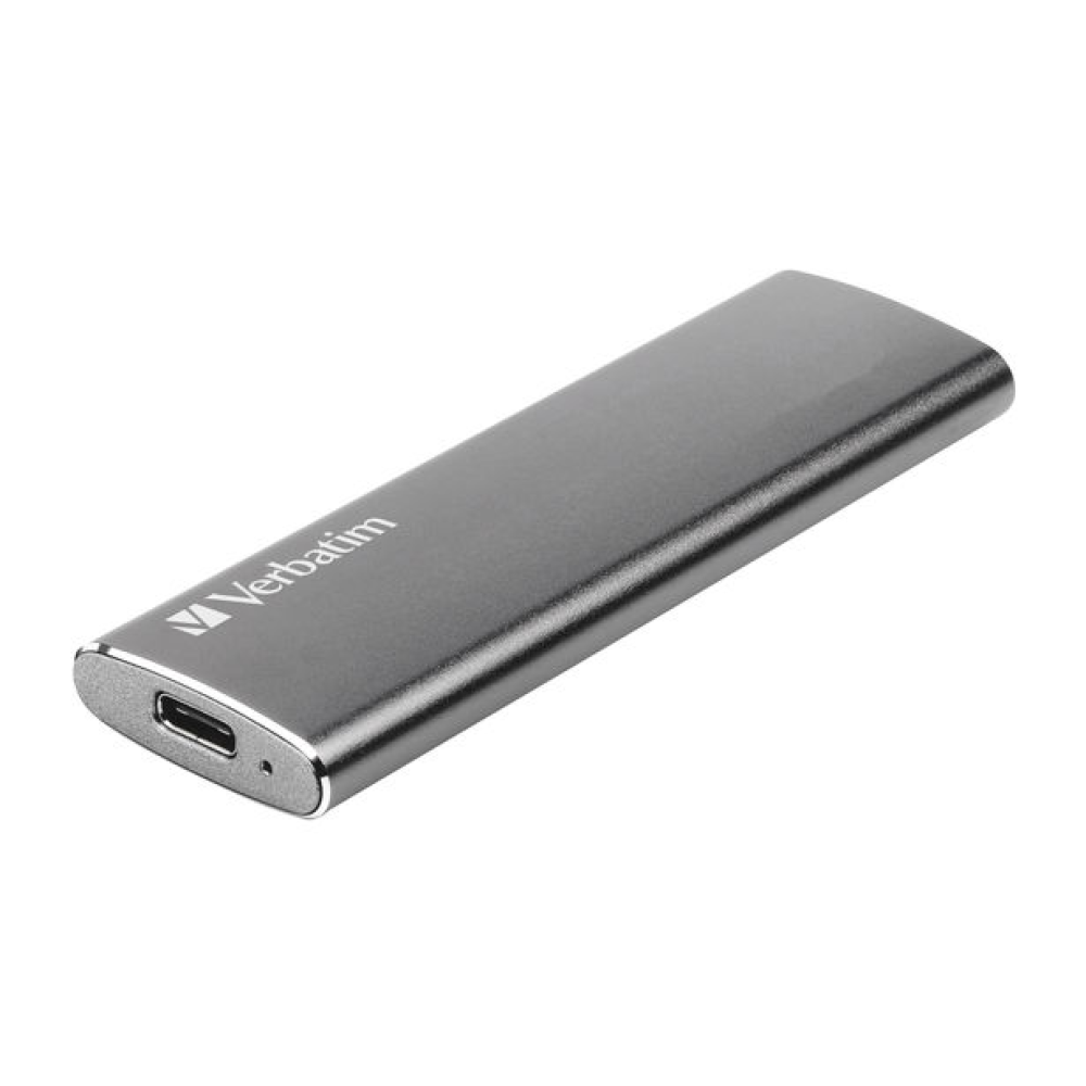 Verbatim Vx500 USB 3.1 / USB-C Εξωτερικός SSD 240GB M.2 Ασημί