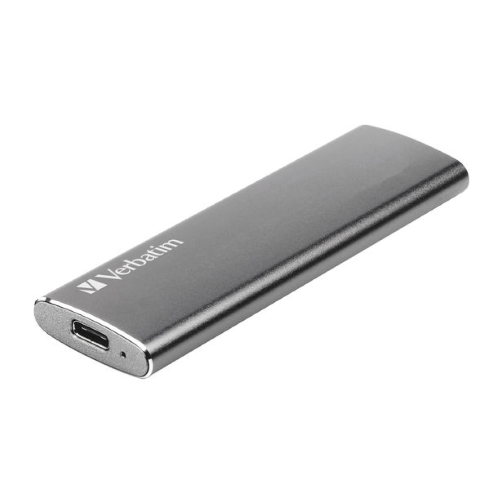 Verbatim Vx500 USB 3.1 / USB-C Εξωτερικός SSD 2T M.2 Ασημί