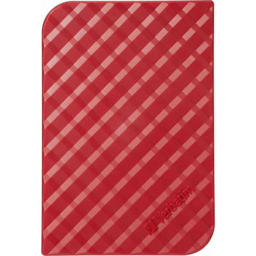 Verbatim Store 'n' Go Gen 2 USB 3.0 Εξωτερικός HDD 1TB 2.5" Red