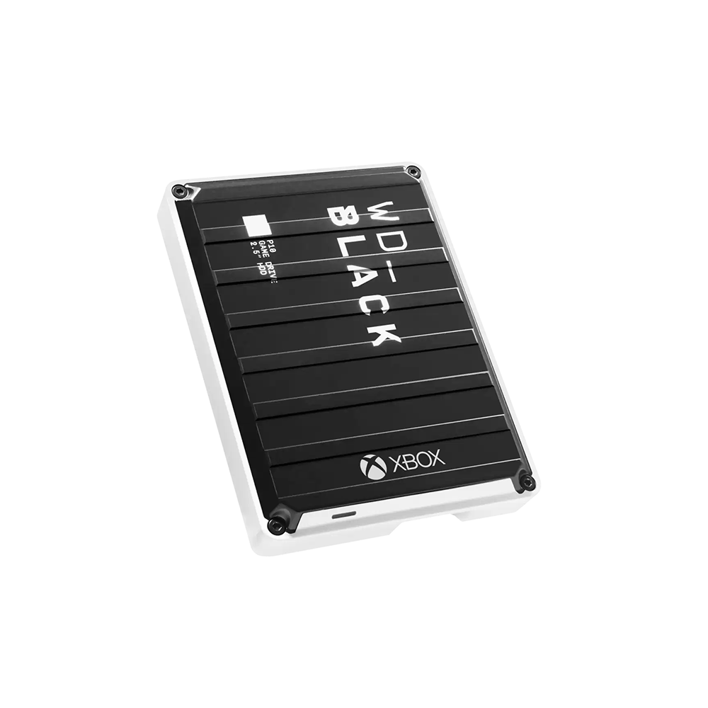 WD_BLACK P10 GAME DRIVE FOR XBOX 5TB BLACK TOP W/WHITE BOT