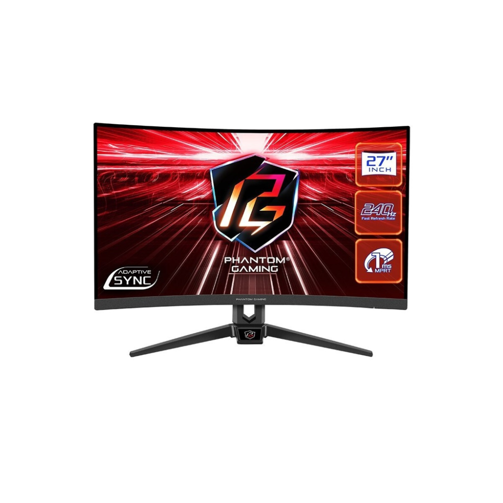 ASRock PG27F15RS1A VA HDR Curved Gaming Monitor 27 FHD 1920x1080 240Hz