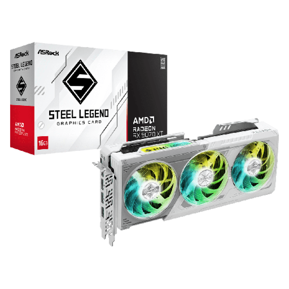 AMD Radeon™ RX 9070 XT Steel Legend 16GB