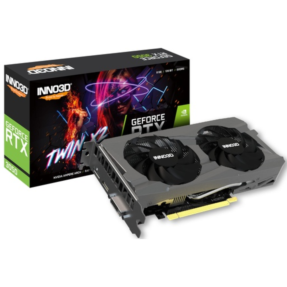 Inno3D GeForce RTX 3050 8GB GDDR6 Twin X2