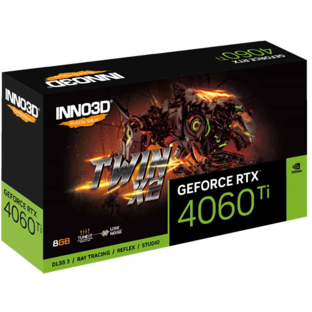 Inno 3D GeForce RTX 4060 Ti 8GB GDDR6 Twin X2 OC