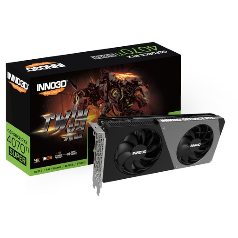 INNO3D GeForce RTX 4070 Ti SUPER Twin X2 16GB